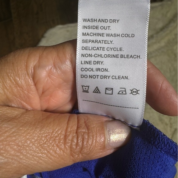 Rafaella Blue & Yellow Skort Resort Wear - Picture 12 of 13